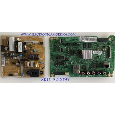 KIT DE TARJETAS PARA TV SAMSUNG / NUMERO DE PARTE MAIN BN94-07455H / BN41-02245A / BN97-10588A / BN9407455H / FUENTE BN4400746C / BN44-00746C / L23S0DS_EPN / PANEL V236BJ1-LE2 REV.C5 / MODELO UN24H4500 / UN24H4500AFXZA IP01